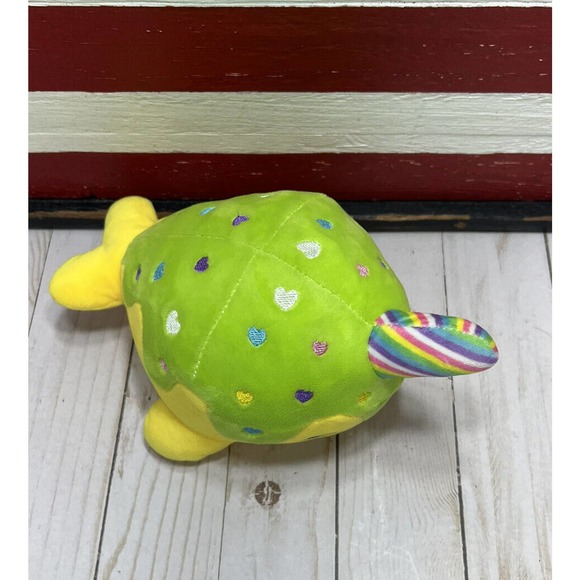 Lot of 2 Tasty Peach Studios Pastel Lollipop NOMWHAL 9” Narwhal Whale Plush 2021 - Picture 7 of 16